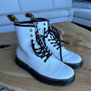 White Dr. Martins